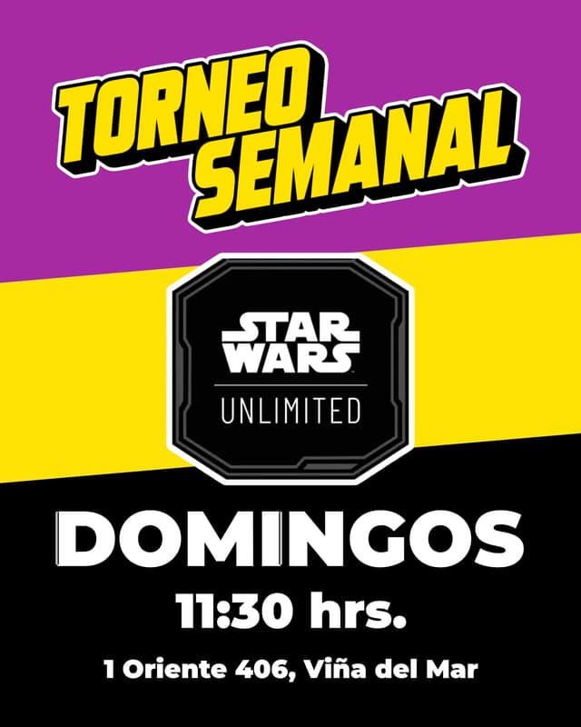 Portada de Evento – Torneo Semanal SWU
