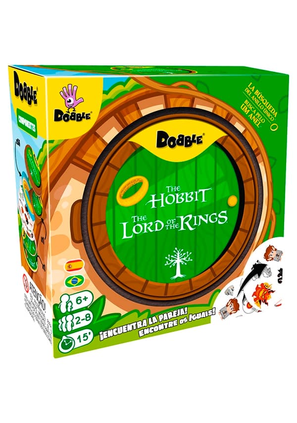 Portada de DOBBLE THE LORD OF THE RINGS