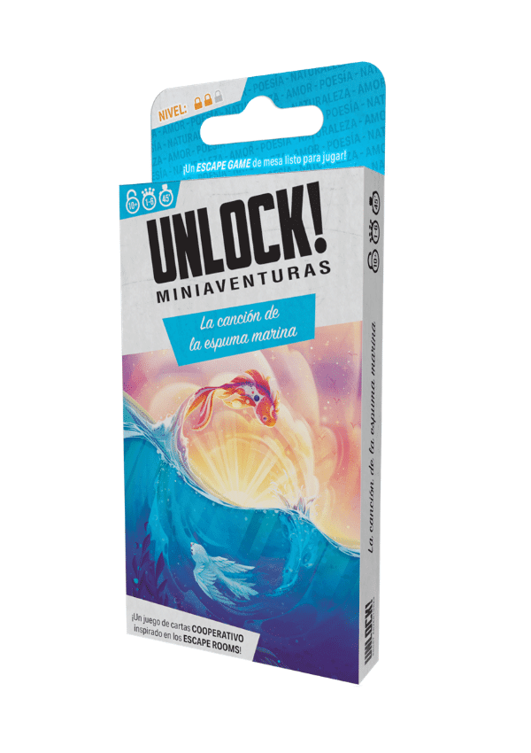 Portada de UNLOCK! Miniaventuras - La Canción de la Espuma Marina