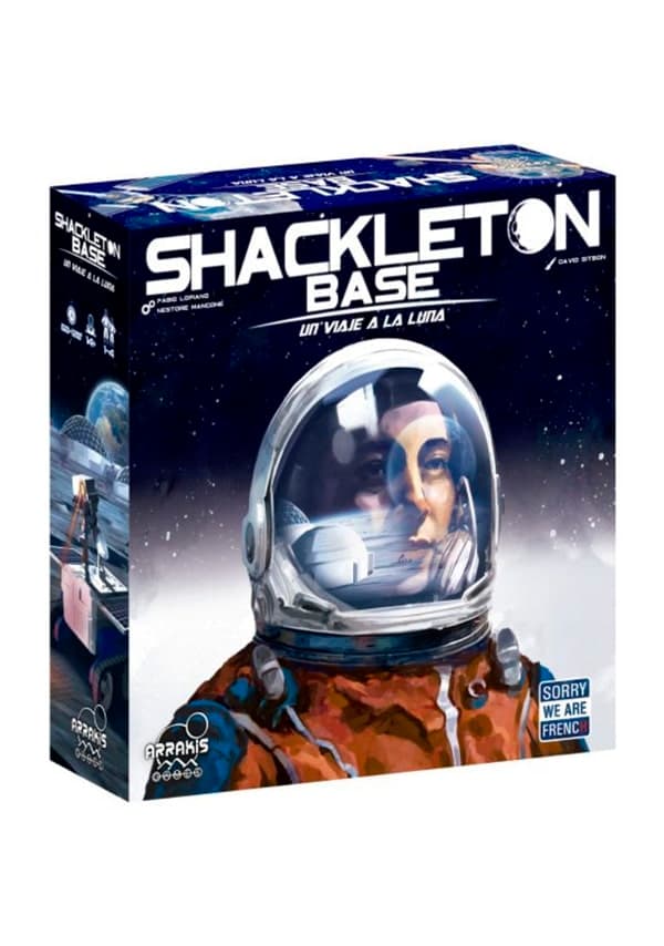 Portada de Shackleton Base: Un Viaje a la Luna