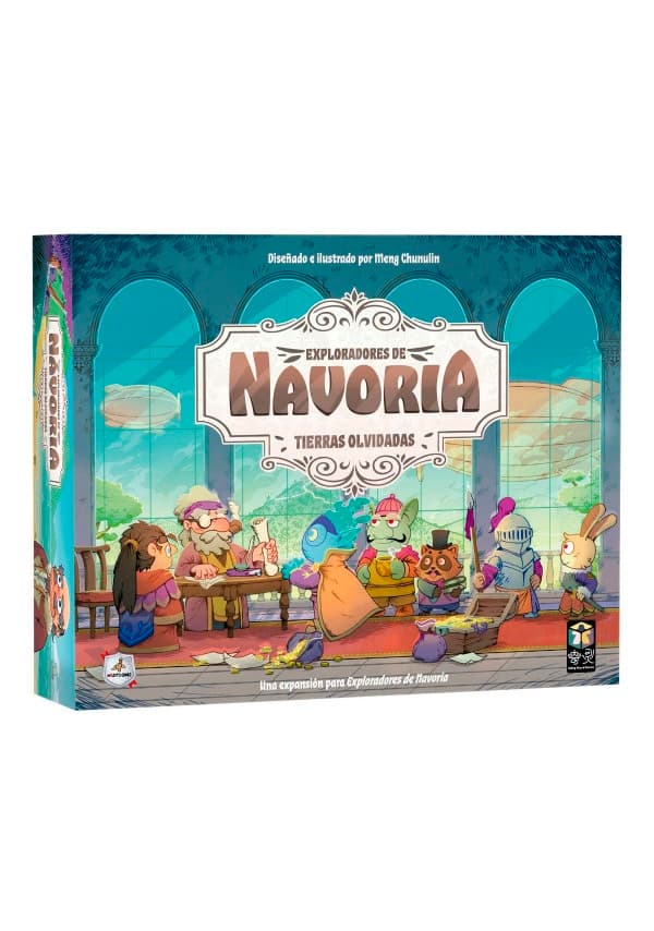 Portada de Exploradores de Navoria - Tierras olvidadas