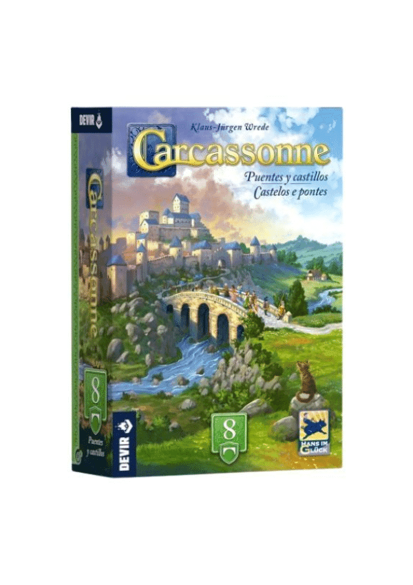 Portada de Carcassonne – Puentes y Castillos Exp 8