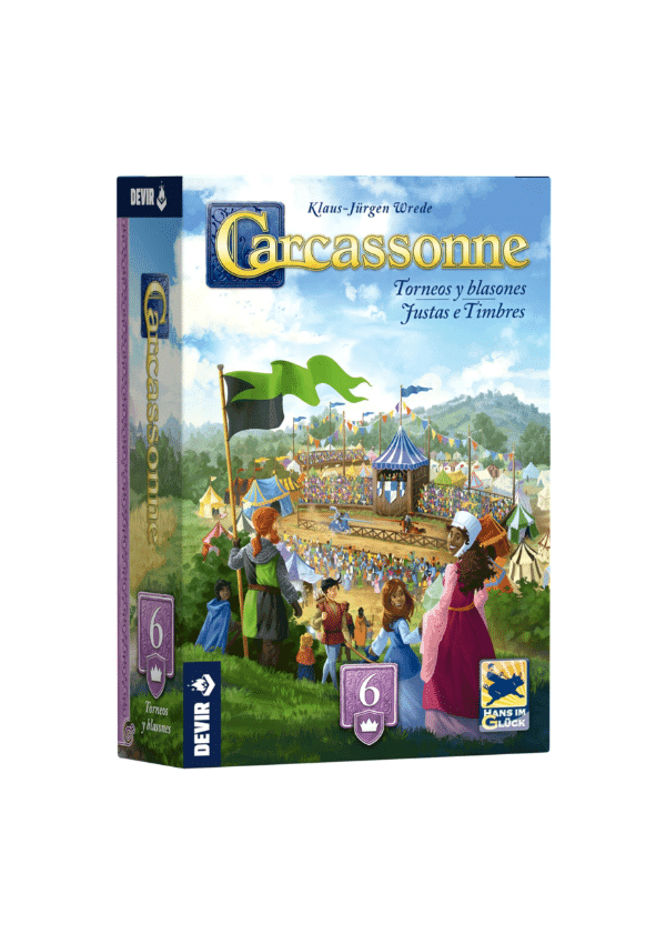 Portada de Carcassonne – Torneos y Blasones Exp 6