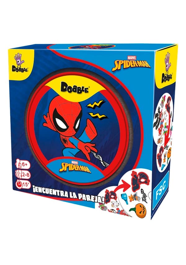 Portada de Dobble Spider-man