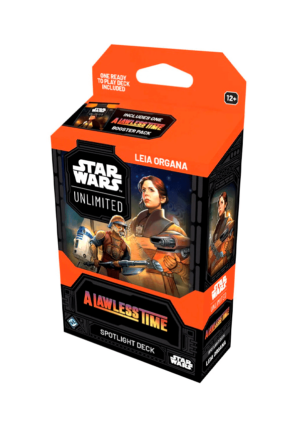 Portada de SWU A Lawless Time – Spotligth Deck – Leia Organa esp