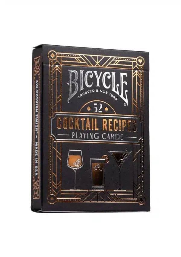 Portada de Naipe Bicycle Cocktail Recipes