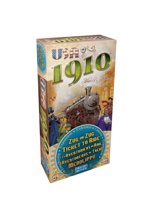 Portada de ¡Aventureros al Tren! – 1910 Expansión