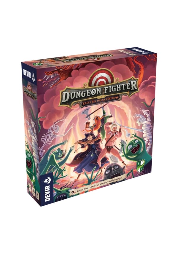 Portada de Dungeon Fighter 2da Ed – En las Salas del Magma Perverso