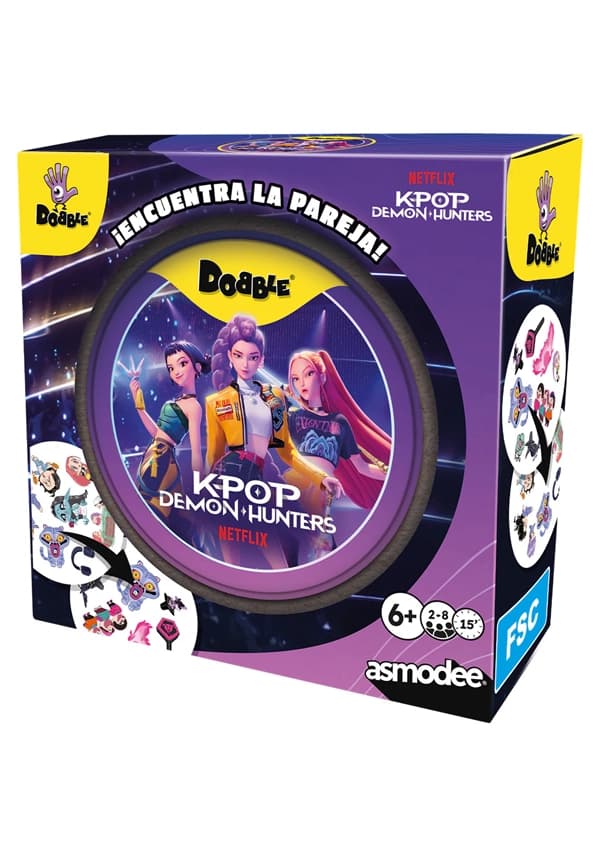 Portada de Dobble – K-Pop Demon Hunter
