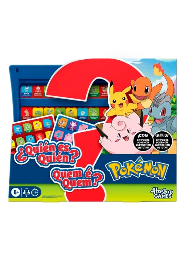 Portada de Adivina Quién? Pokémon