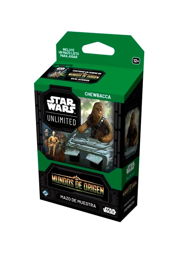 Portada de SWU Homeworlds – Spotligth Deck – Chewbacca ESP