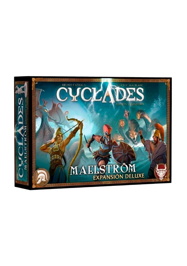 Portada de Cyclades: Maelström - Expansión Deluxe