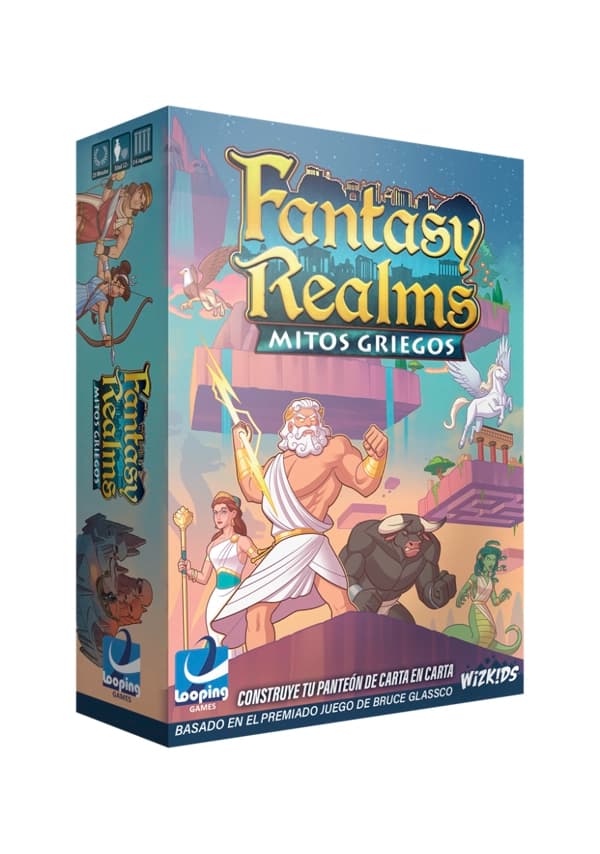 Portada de Fantasy Realms: Mitos Griegos