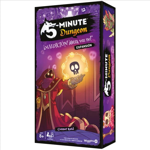 Portada de 5 Minute Dungeon: ¡Maldición! ¡Otra vez no!
