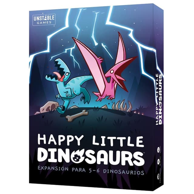 Portada de Happy Little Dinosaurs Exp. para 5-6 Dinosaurios