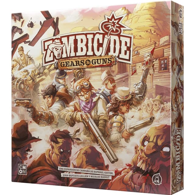 Portada de Zombicide Undead Or Alive Gears & Guns