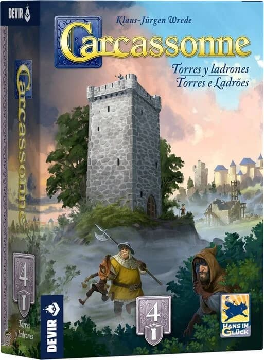Portada de Carcassonne Expansiones – 4 – Torres y Ladrones