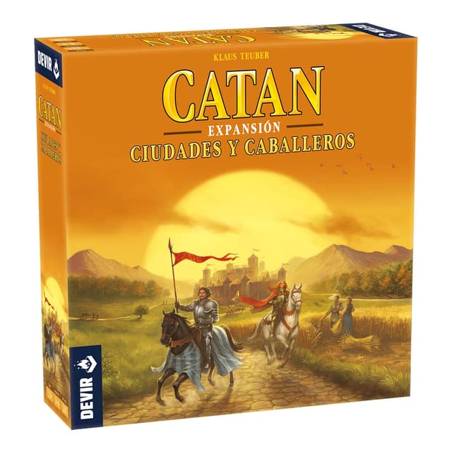 Portada de Catan Ciudades y Caballeros