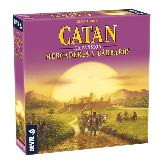 Portada de Catan - Expansión Mercaderes y Barbaros - Español