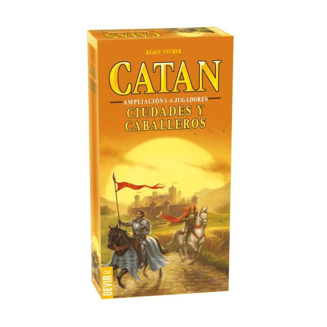 Portada de Catan: Ciudades y Caballeros — Exp 5-6 jugadores