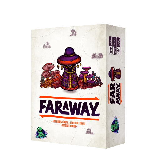 Portada de Faraway (rojo)