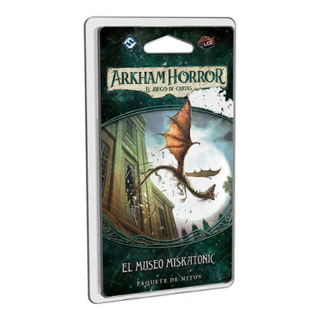 Portada de ARKHAM HORROR LCG: EL MUSEO MISKATONIC (EL LEGADO DE DUNWICH)