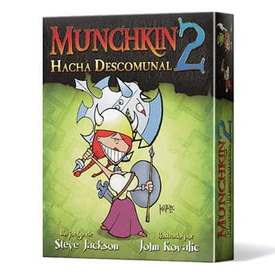 Portada de Munchkin 2: Hacha Descomunal