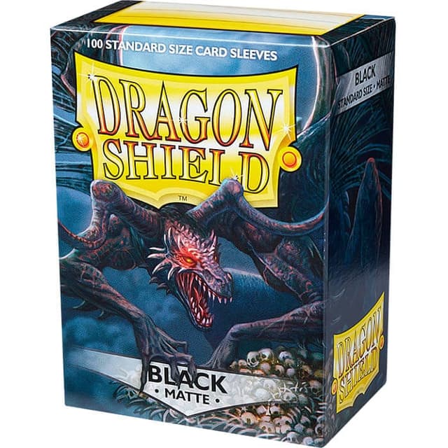 Portada de PROTECTORES DRAGON SHIELD STANDARD MATTE: BLACK