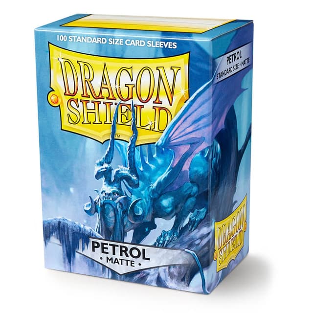 Portada de PROTECTORES DRAGON SHIELD STANDARD MATTE: PETROL