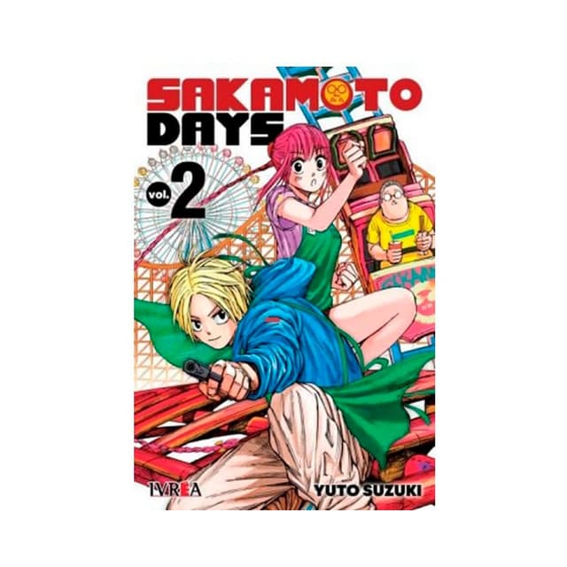 Portada de SAKAMOTO DAYS 02