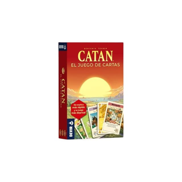 Portada de CATÁN EL JUEGO DE CARTAS (SEGUNDA EDUCIÓN)