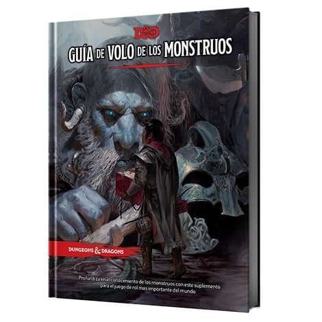 Portada de Dungeons and Dragons – 5ta Edición, Guía de Volo de los Monstruos