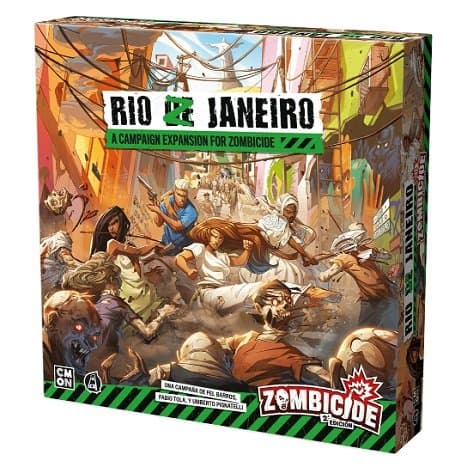 Portada de Zombicide Segunda Edición - Rio Z Janeiro