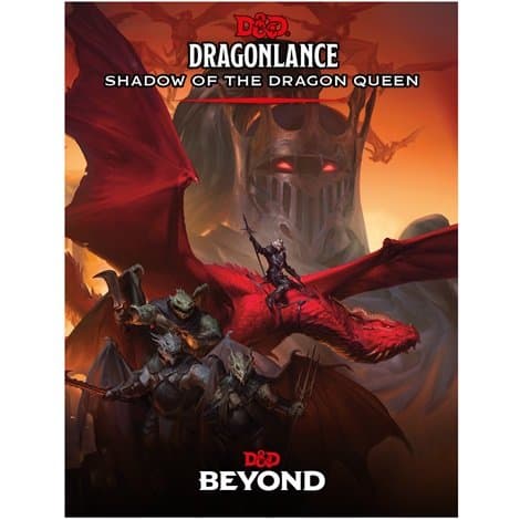 Portada de Dungeons and Dragons Dragonlance Shadow of the Dragon Queen