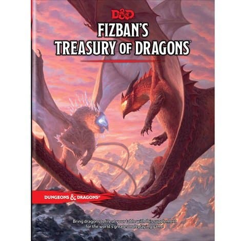 Portada de Dungeons and Dragons Fizban’s Treasury of Dragon