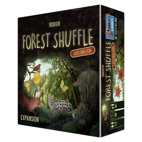 Portada de Forest Shuffle: Exploración (Expansión)