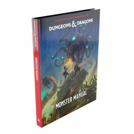 Portada de Dungeons and Dragons – 5ta Edición 2024 (Manual del Monstruos)