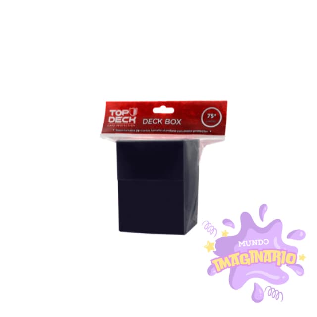 Portada de Deck Box 75 Cartas Tamaño Standard Top Deck