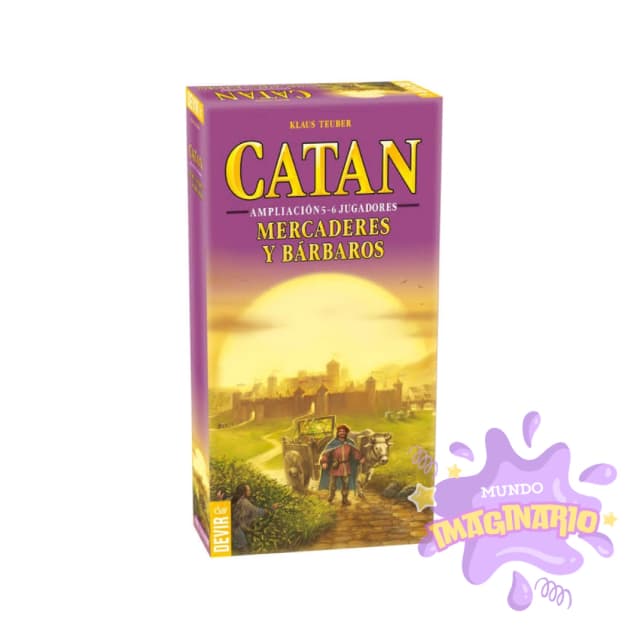 Portada de Catan El Juego – Ampliación de 5 a 6 Juadores Mercaderes y Barbaros