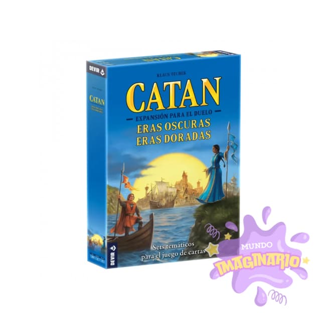 Portada de Catan Eras Oscuras Expansión Para El Duelo