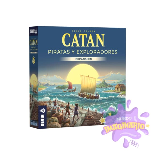 Portada de Catan Pirates y Exploradores