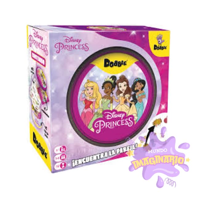 Portada de Dobble Princesas
