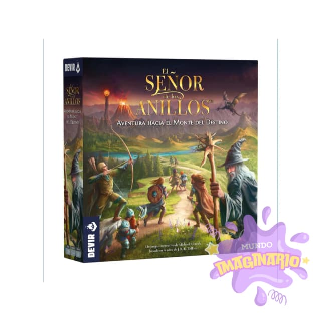 Portada de El Señor de los Anillos Aventuras Hacia el Monte del Destino