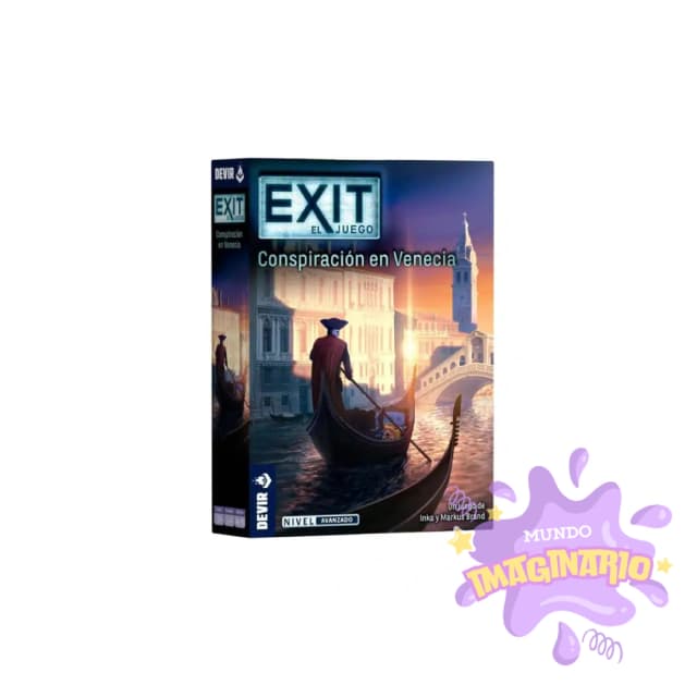 Portada de Exit El Juego - Conspiración en Venecia