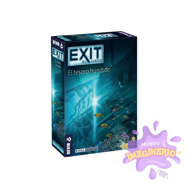 Portada de Exit El Juego - El tesoro hundido