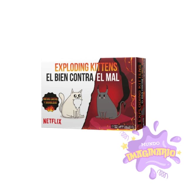 Portada de Exploding kittens Netflix