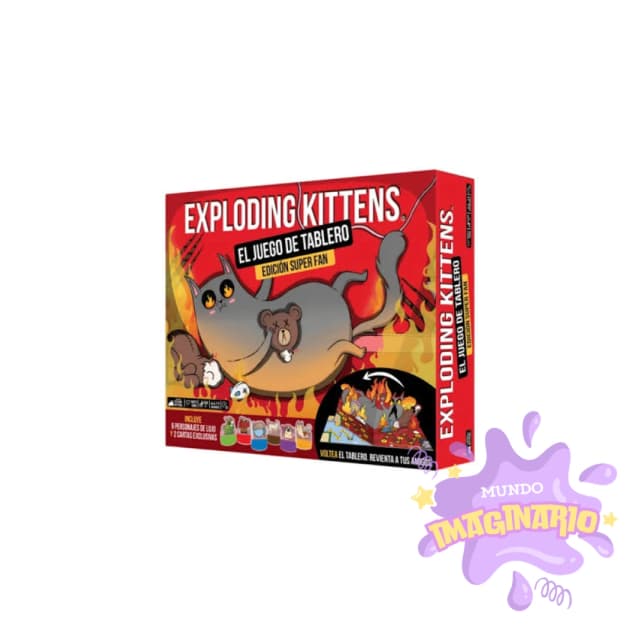 Portada de Exploding Kitting El Juego de Tablero