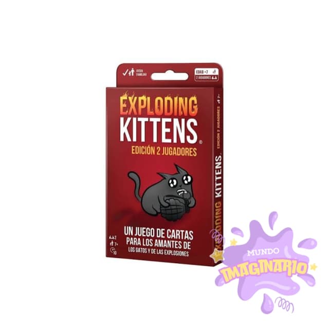 Portada de Exploding Kittins Edicion 2 Jugadores