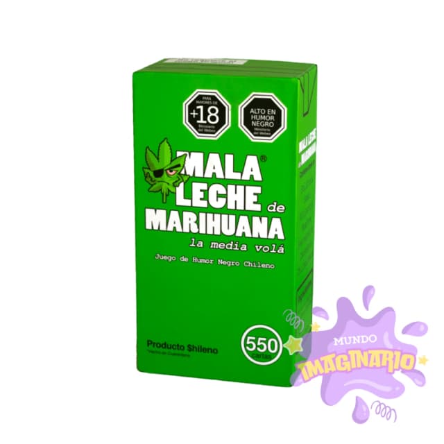 Portada de Mala Leche con Mariguana