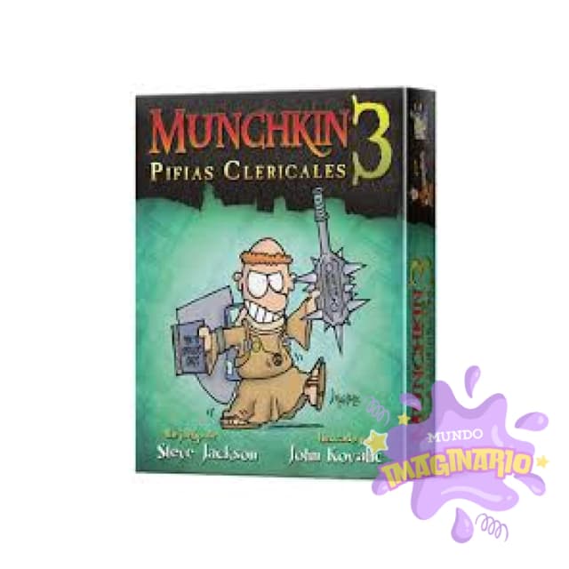 Portada de Munchkin Pifias Clericales N°3